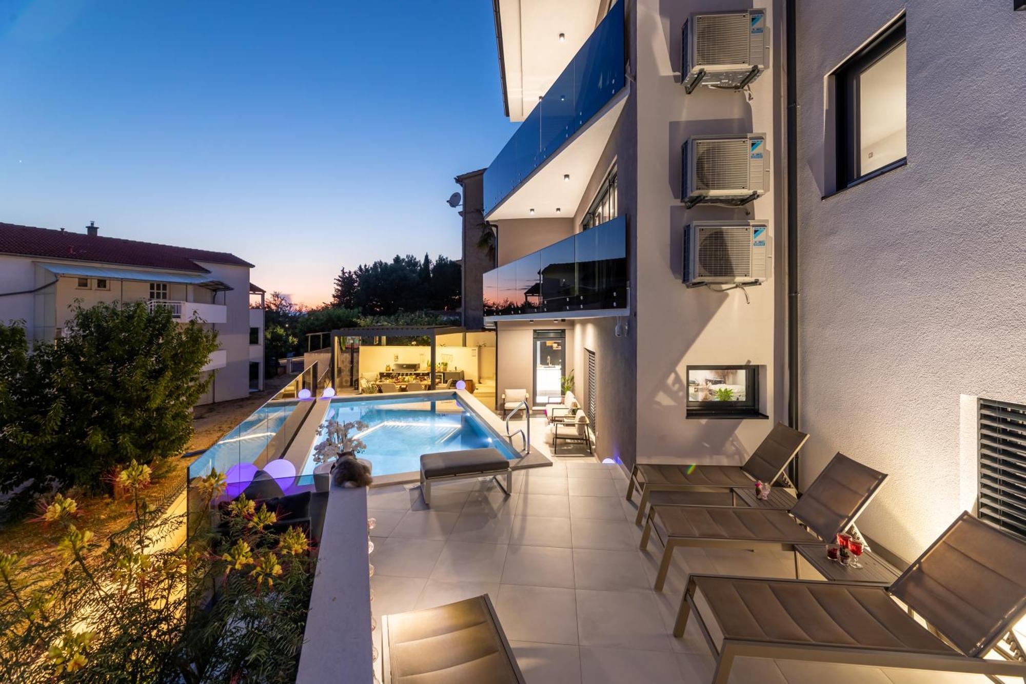 Villa Aurea Apartments Malinska De Luxe Exterior foto